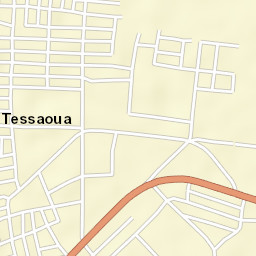 Tessaoua Street Map