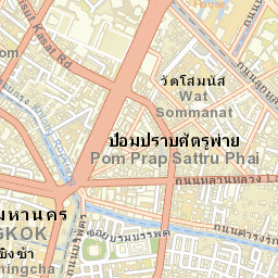 Pom Prap Sattru Phai Street Map