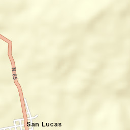 San Lucas Street Map