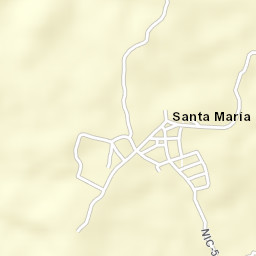 Santa María Street Map