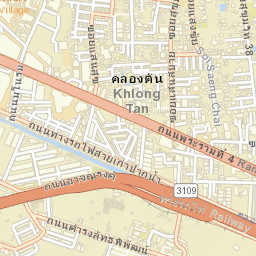 Khlong Toei Street Map