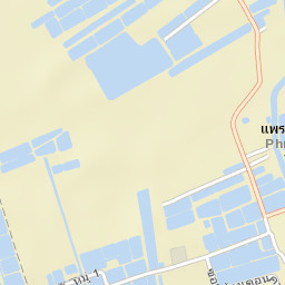 Amphoe Mueang Chachoengsao Street Map