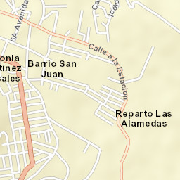 Cojutepeque Street Map