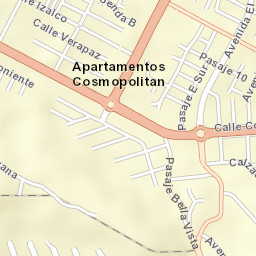 Antiguo Cuscatlán Street Map