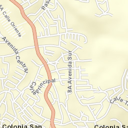 San Marcos Street Map