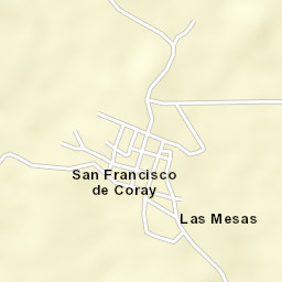 San Francisco de Coray Street Map
