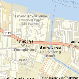 Amphoe Phra Pradaeng Street Map
