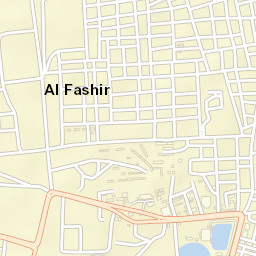 El Fasher Street Map