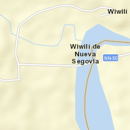 Wiwilí Street Map