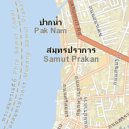 Samut Prakan Street Map