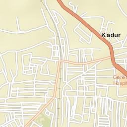 Kadur Street Map