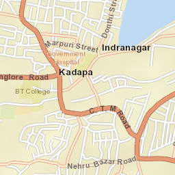 Madanapalle Street Map