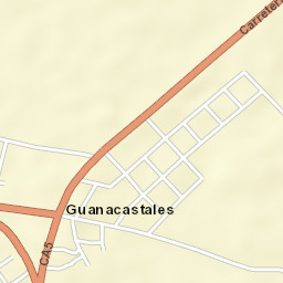 Jícaro Galán Street Map