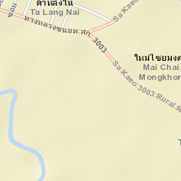 Amphoe Wang Nam Yen Street Map