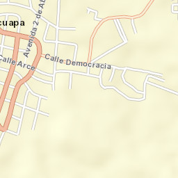 Jucuapa Street Map