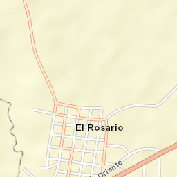 El Rosario Street Map