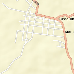 Orocuina Street Map