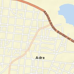 Adré Street Map
