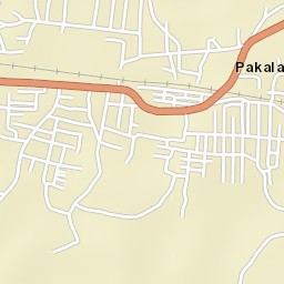 Pakala Street Map