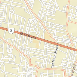 Chik Ballapur Street Map