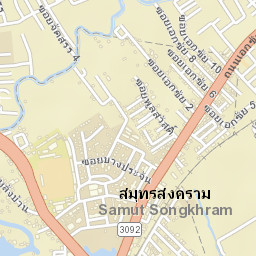 Samut Songkhram Street Map