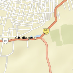 Sidlaghatta Street Map