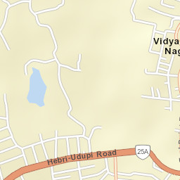 Manipal Street Map