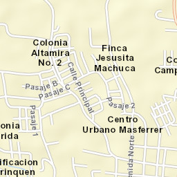 Usulután Street Map