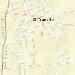 El Tránsito Street Map