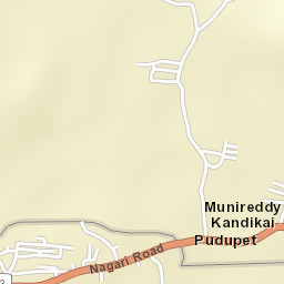 Pallipattu Street Map