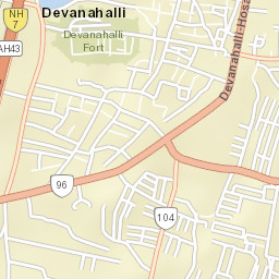 Devanhalli Street Map