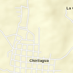 Chirilagua Street Map