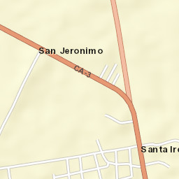 San Jerónimo Street Map