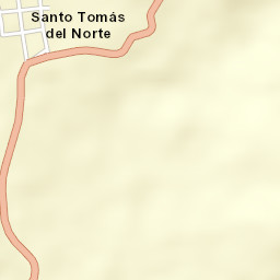 Santo Tomás del Norte Street Map