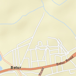 Belur Street Map