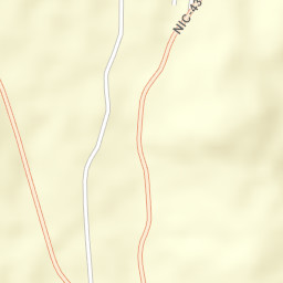 LLano de La Cruz Street Map