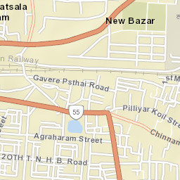 Avadi Street Map