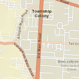 Ambattur Street Map