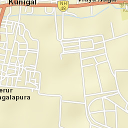 Kunigal Street Map