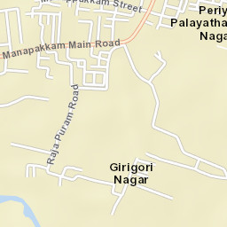 Manappakkam Street Map