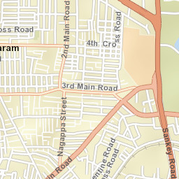 Bangalore Urban Street Map