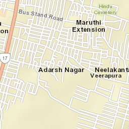 Malur Street Map