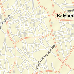 Katsina Street Map