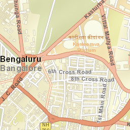 Bengaluru Street Map