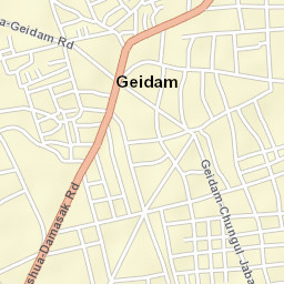 Geidam Street Map
