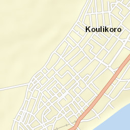 Koulikoro Street Map