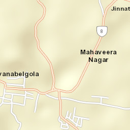 Sravana Belgola Street Map