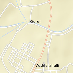 Gorur Street Map