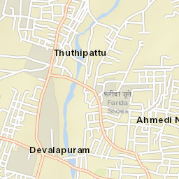 Ambur Street Map