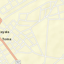 Toma Street Map